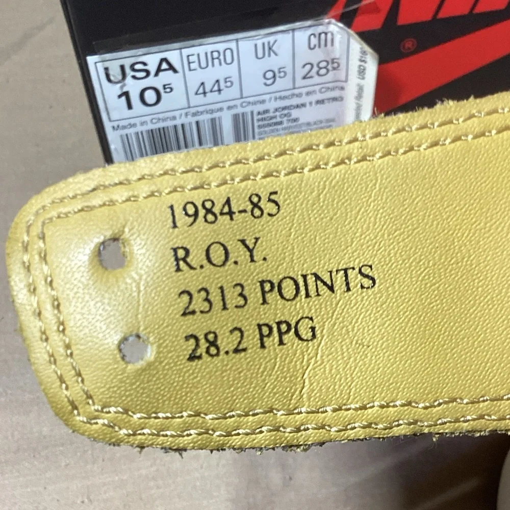 Nike Air Jordan 1 Retro High OG Rookie of the Year 2018 555088-70 Men Size 10.5